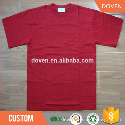 Factory quick delivery OEM customized promotional cotton blank t-shirts
